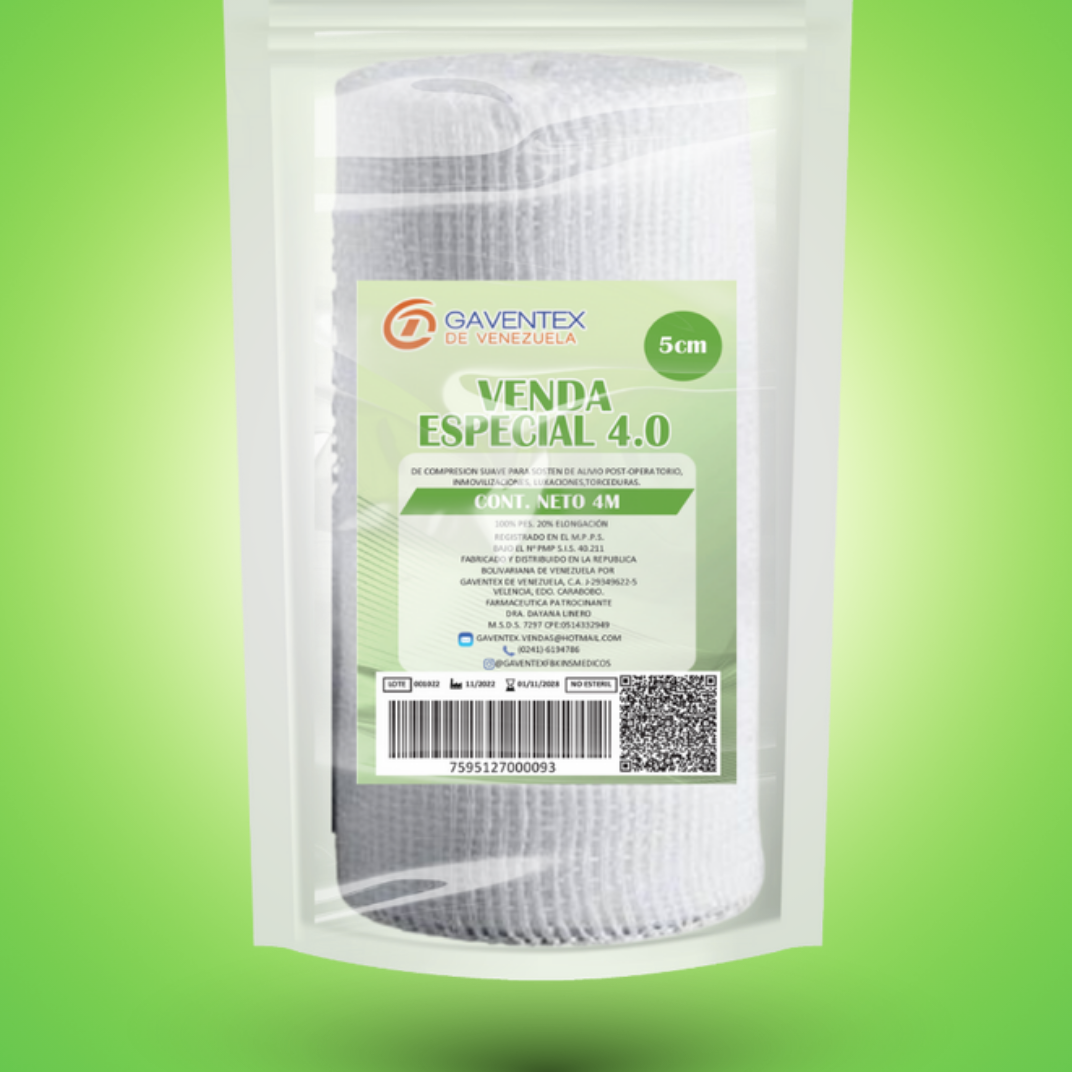 Venda Semi Elástica Especial 4.0metros